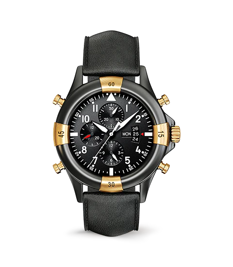 Round Dial Black Automatic