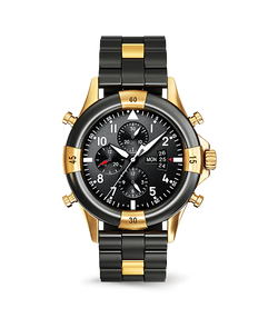 Black & Yellow Numeral Semi